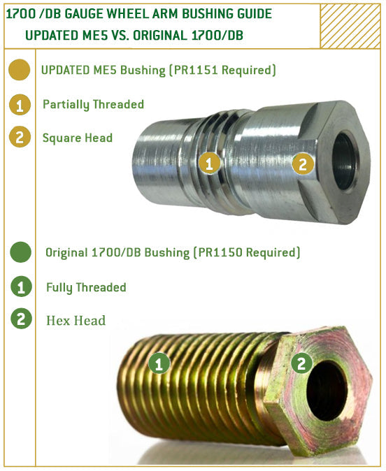 PR1150A: Gauge Wheel Arm Repair Kit John Deere 1700