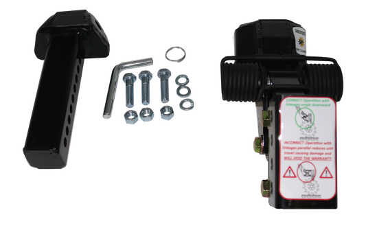 ROW CLEANER LINKAGE WITH STEM