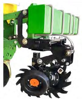 Universal Frame Mount Floating Row Cleaner, Air Down Pressure