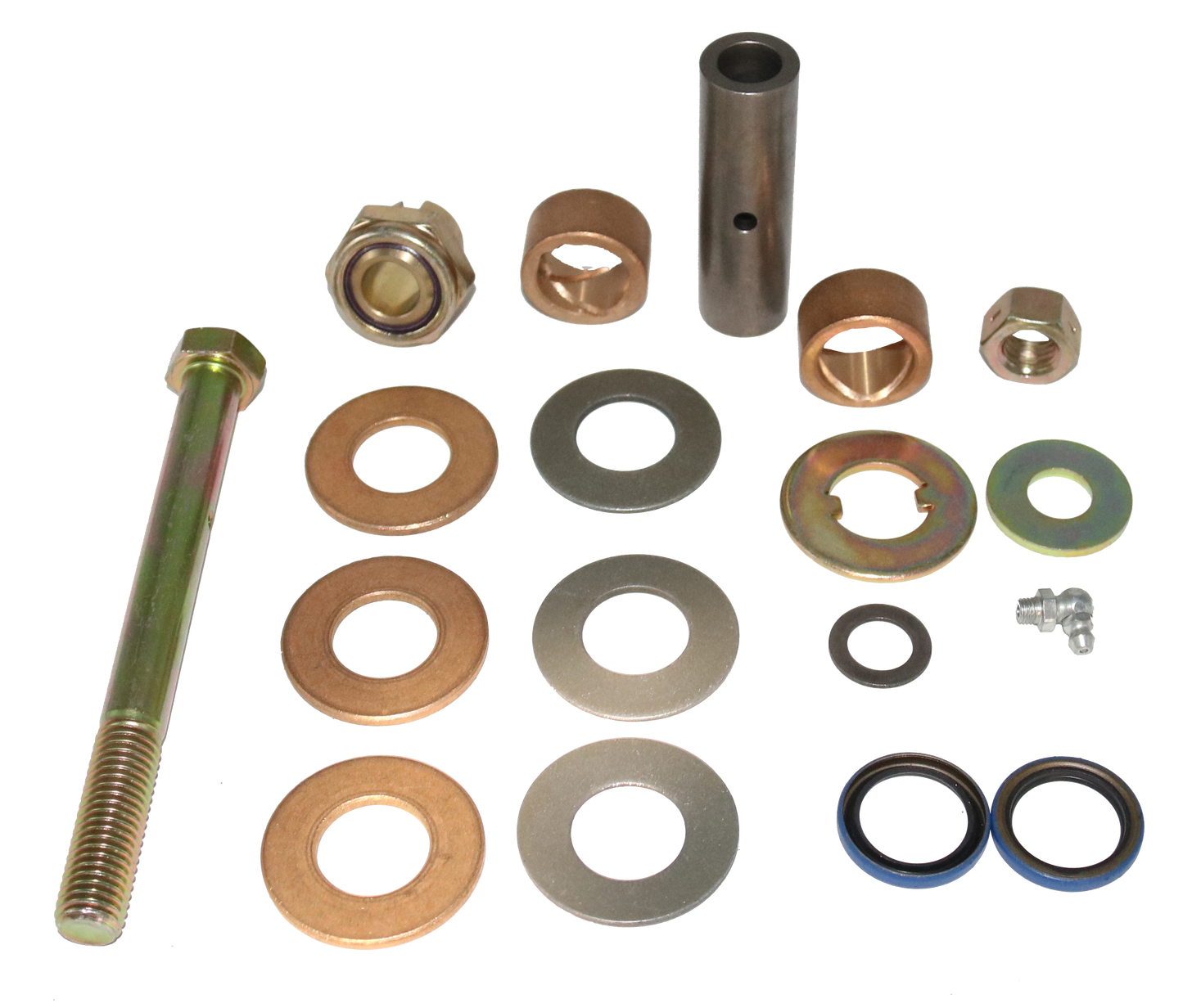 John Deere 60/90 Drill Arm Repair Kit Drilled Bolts w/Seals & Bushings